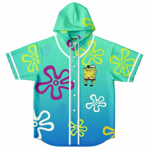 Spongebob Hooded Baseball Jersey