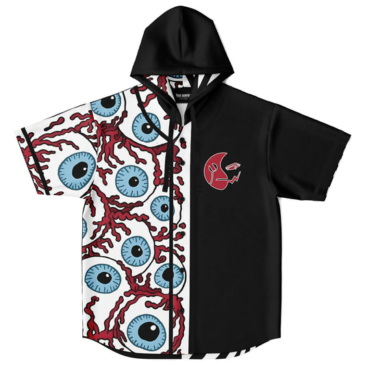 Nicole E Hooded Baseball Jersey V1