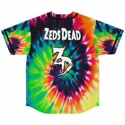 Zeds dead tye dye V2 Baseball Jersey