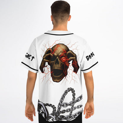 Nicke custom Baseball Jersey