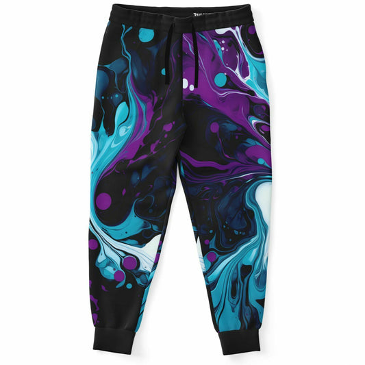Purple Marbled Jogger
