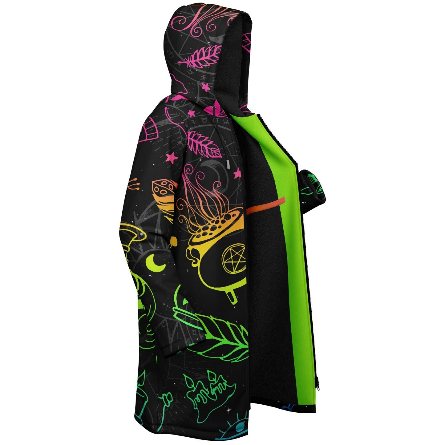 Witchcraft Zipper Cloak