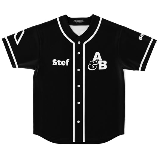 Stef custom Baseball Jersey