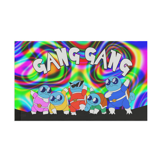 Gang Gang custom Flag