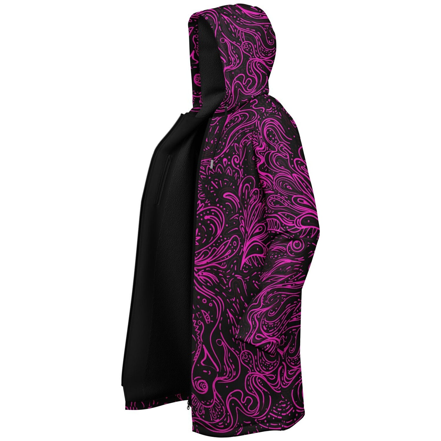 Trippy Zipper Cloak