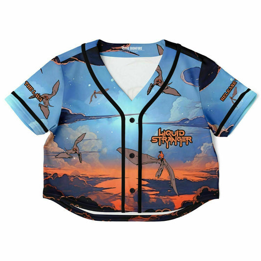 Jessaryn Cropped Baseball Jersey V2