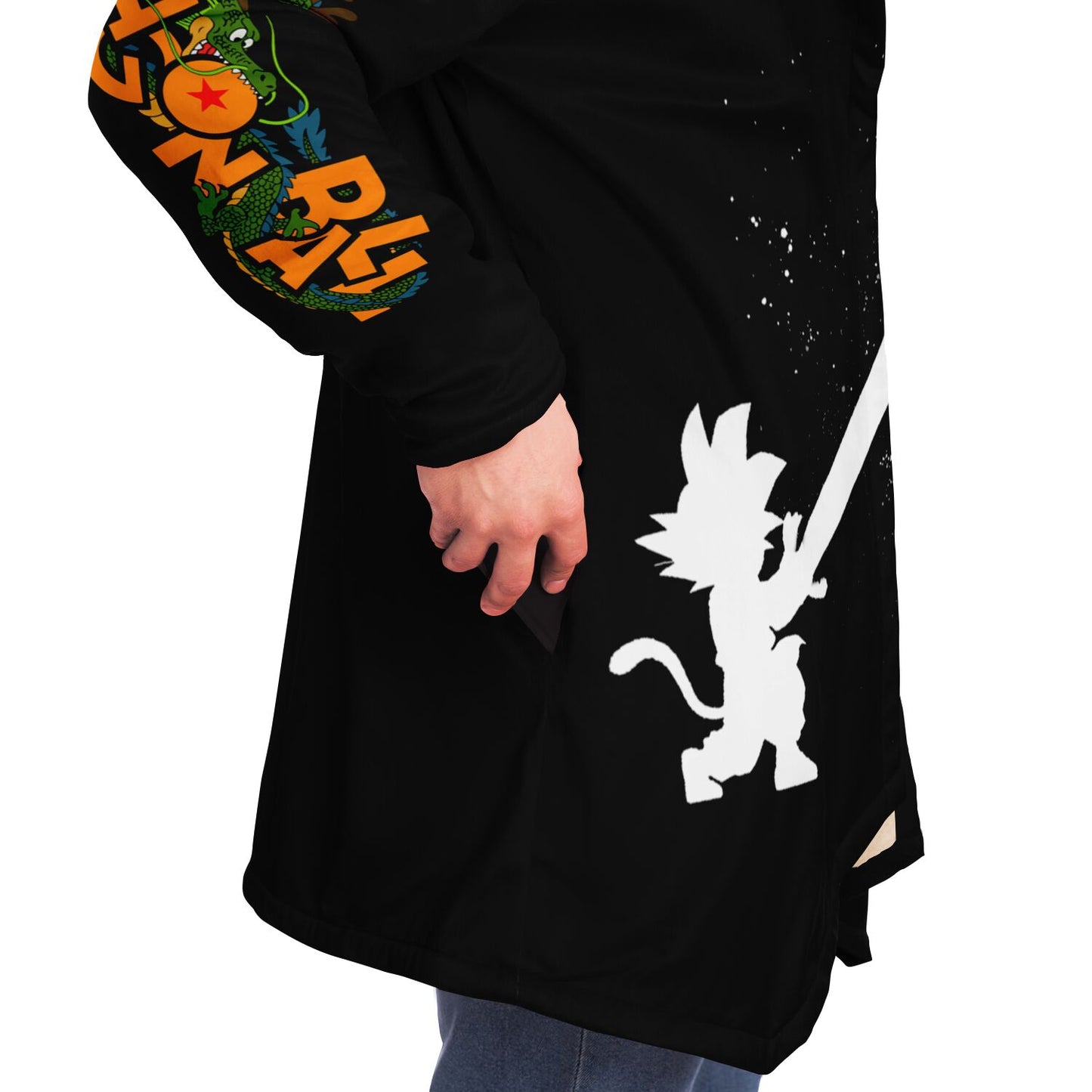 Goku fire ball rave Cloak