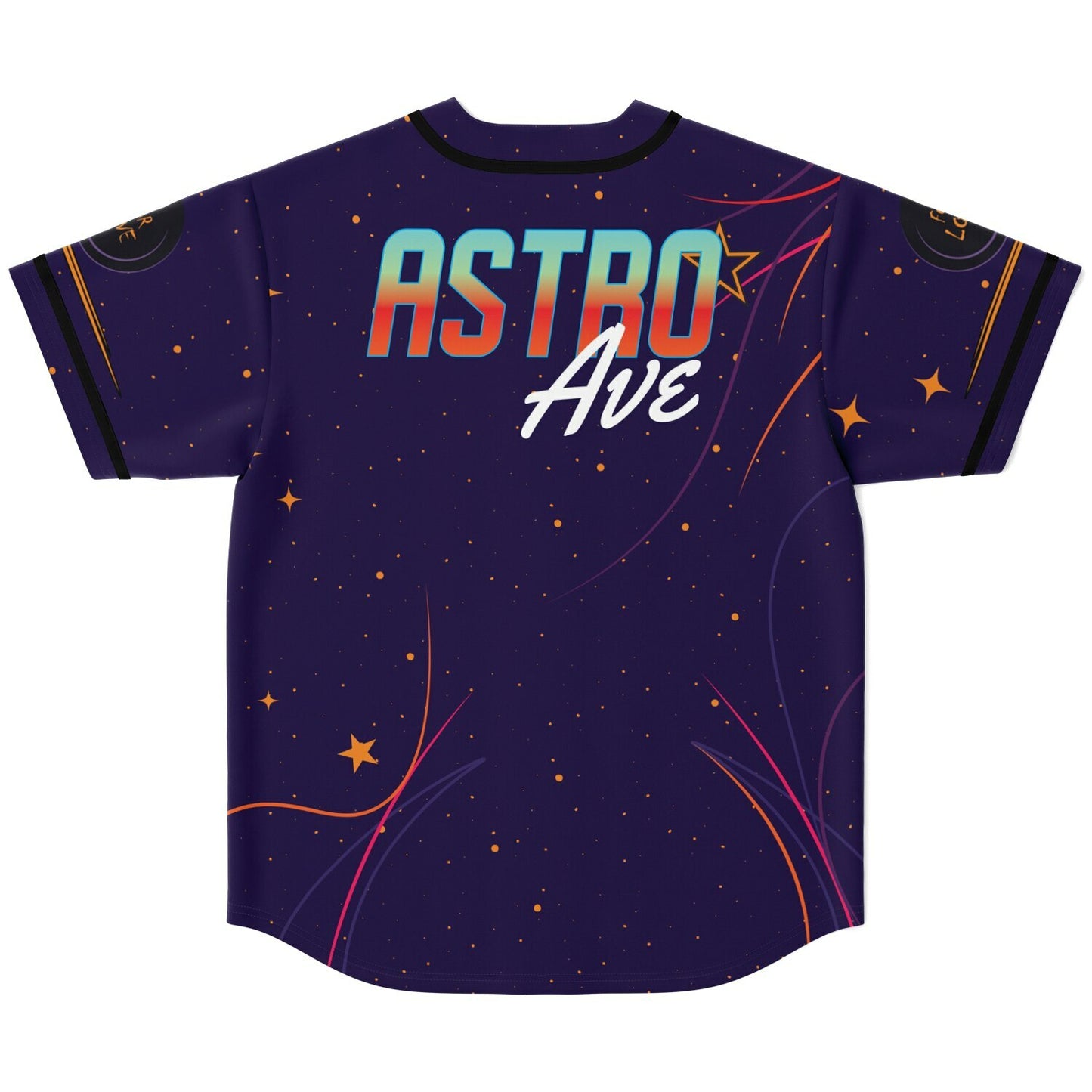 Astro ave custom Baseball Jersey  V2