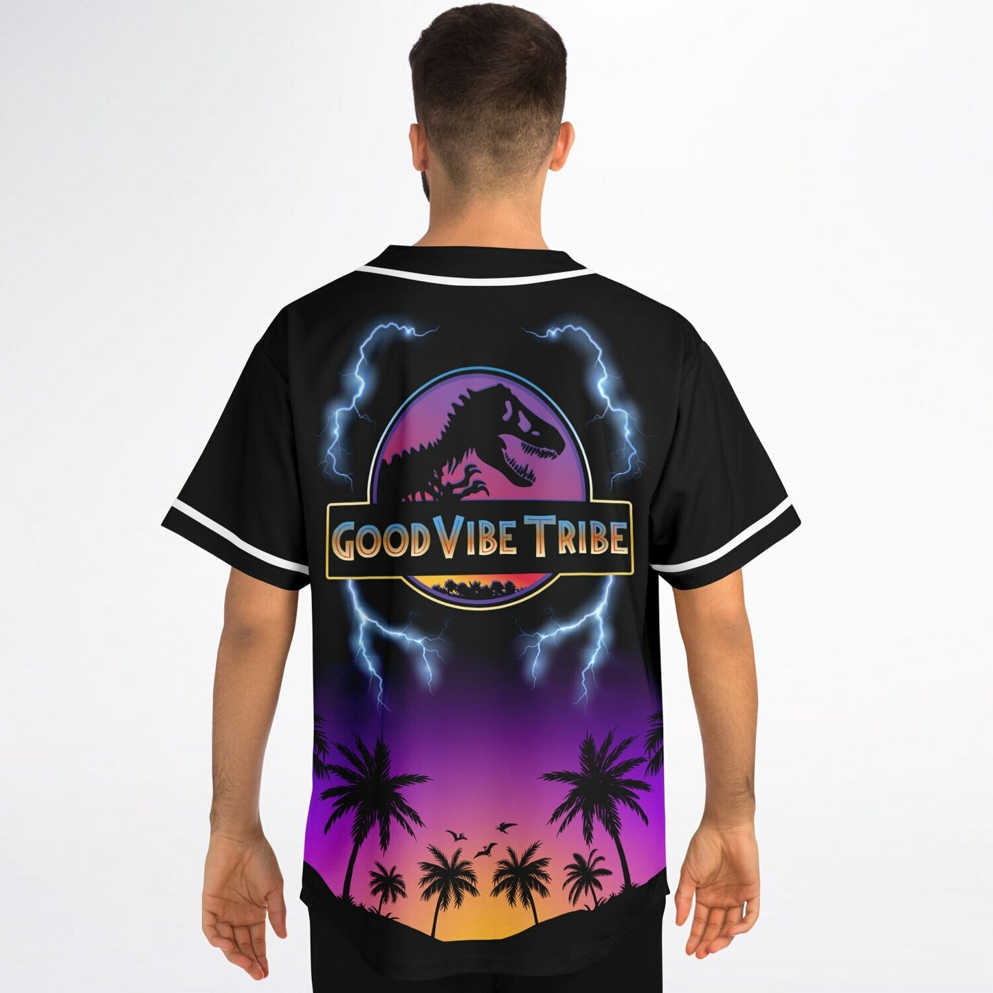 Good vibe tribe LL 25 Baseball Jersey