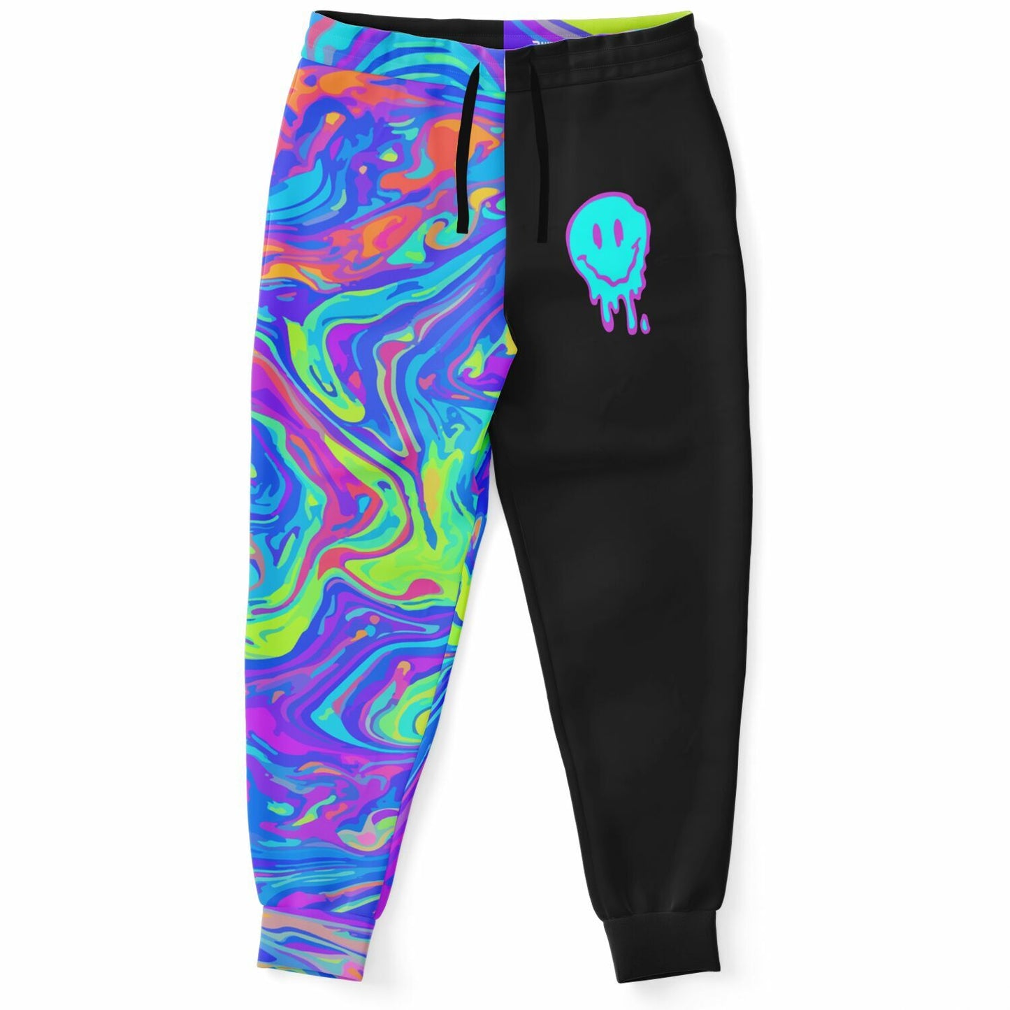 neon Liquid dripping smiley jogger newww