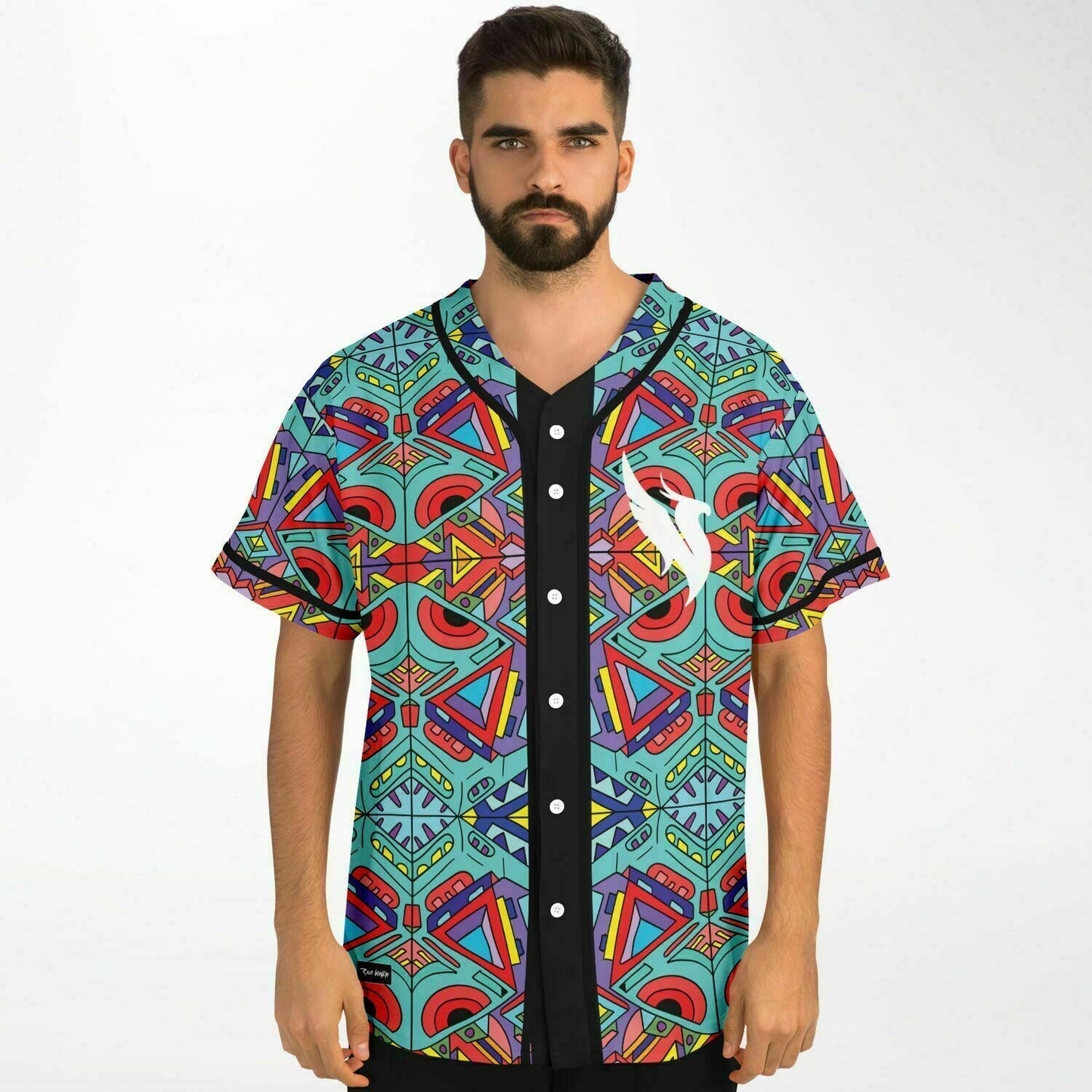 Trippy Doddle patter 01 Baseball Jersey