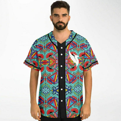 Trippy Doddle patter 01 Baseball Jersey