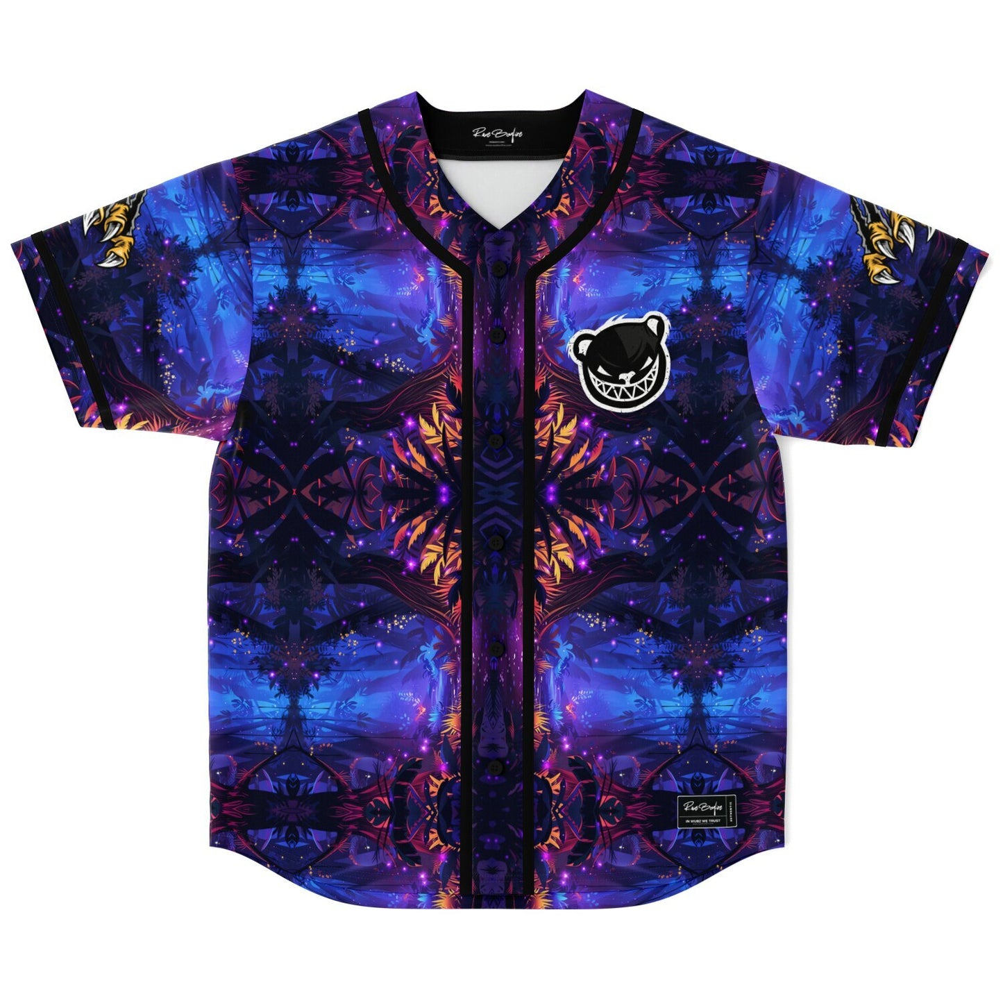 Bear Bas custom Baseball Jersey