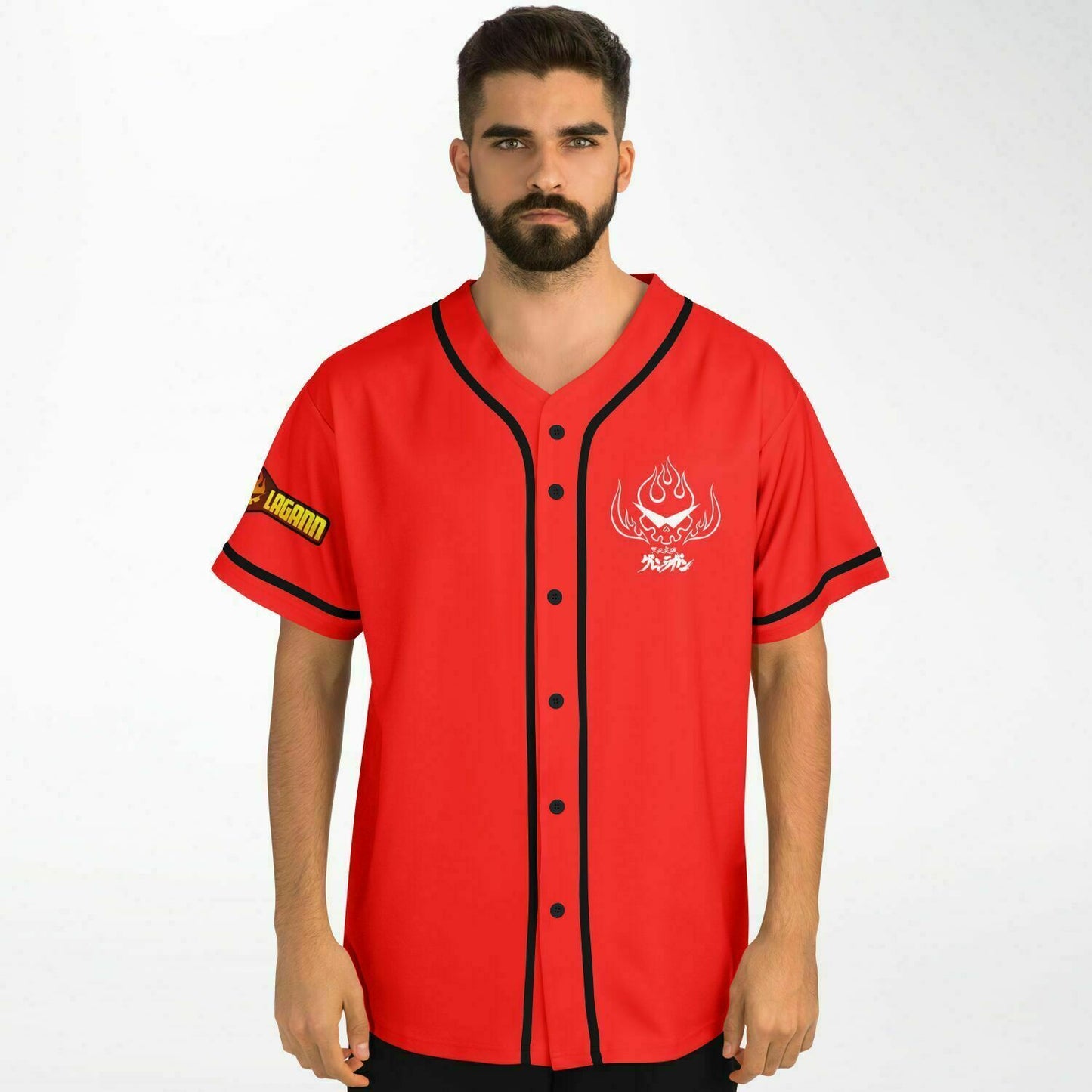 Gurren Lagann Baseball Jersey