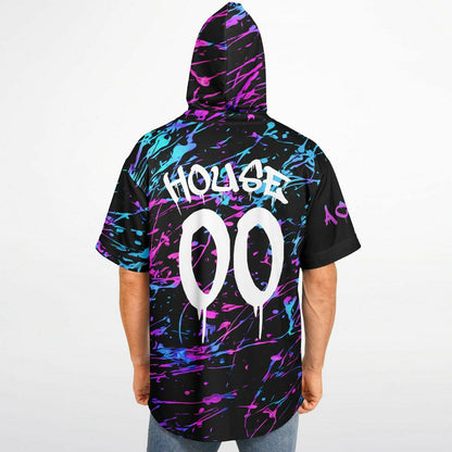Acid House Hooded Baseball Jersey