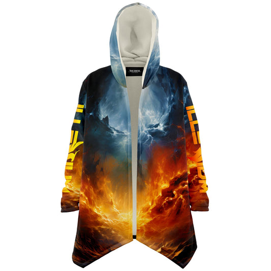 Phoenix on fire rave Cloak