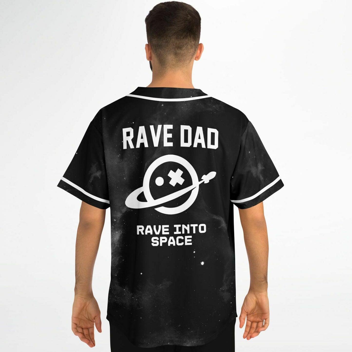 rave into space Baseball Jersey