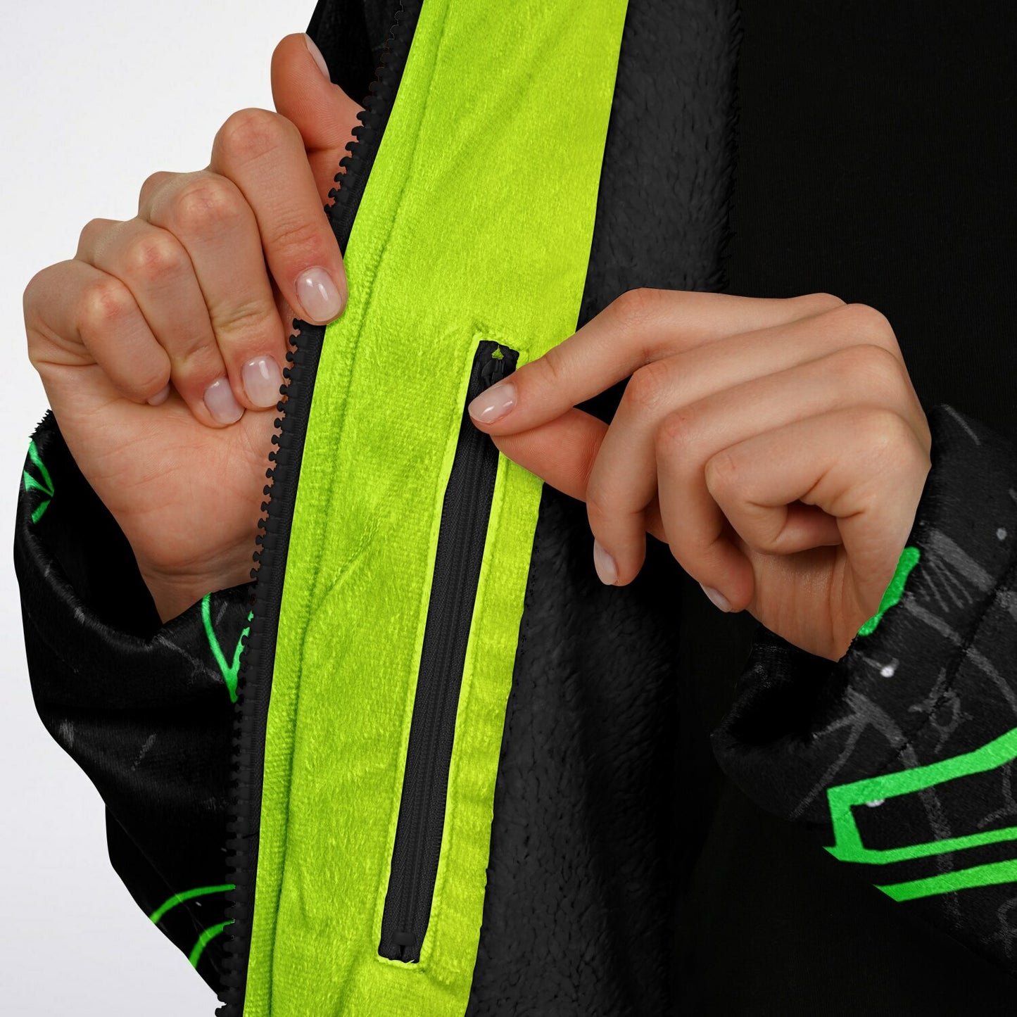 Witchcraft Zipper Cloak