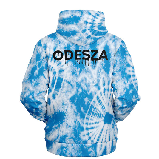 Odesza blue tie dye Hoodie (New)