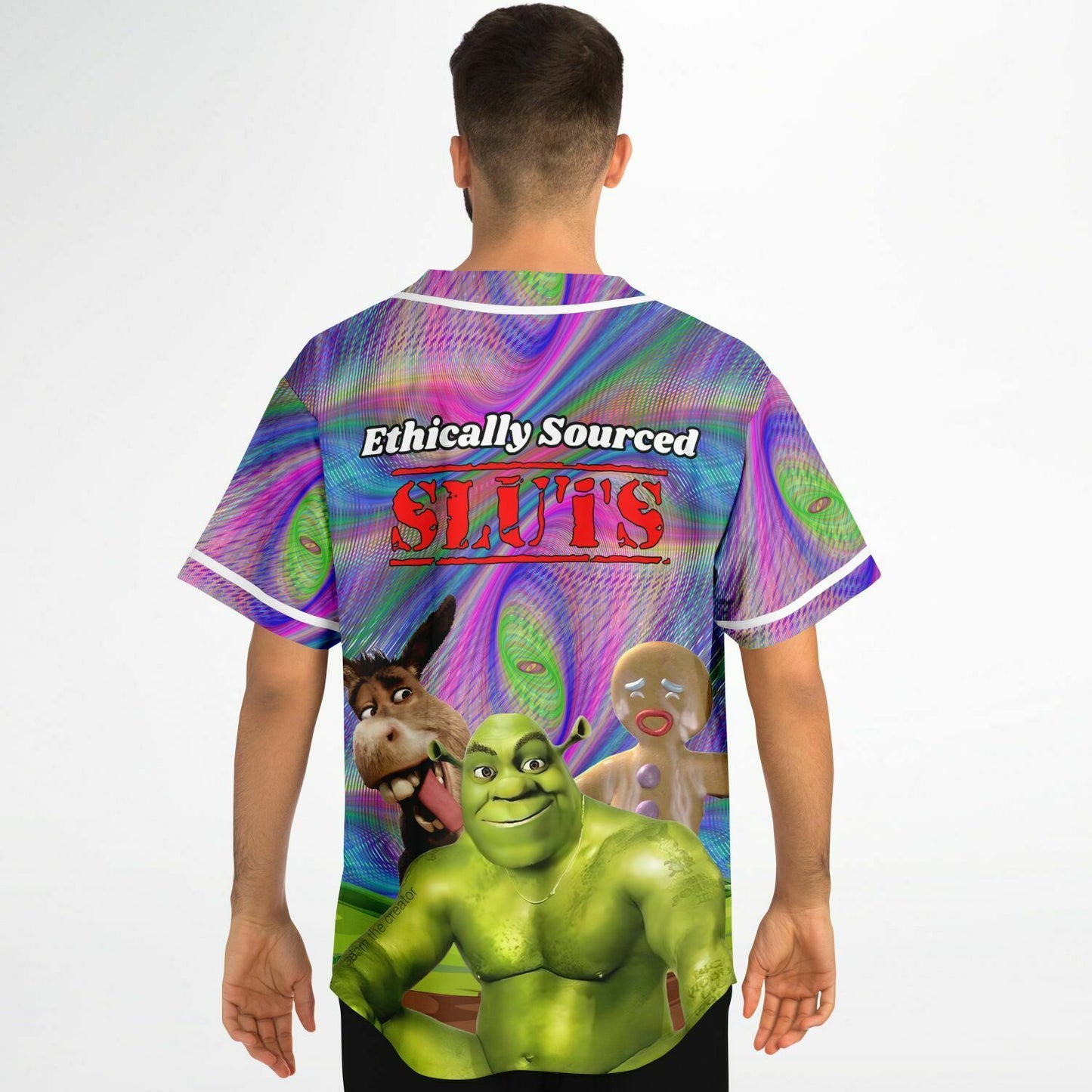 Sourced sluts Baseball Jersey