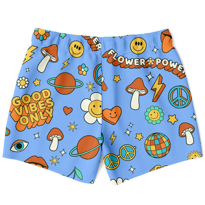 Groovy Swim Trunks