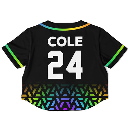 Cole Cropped Baseball Jersey  V2