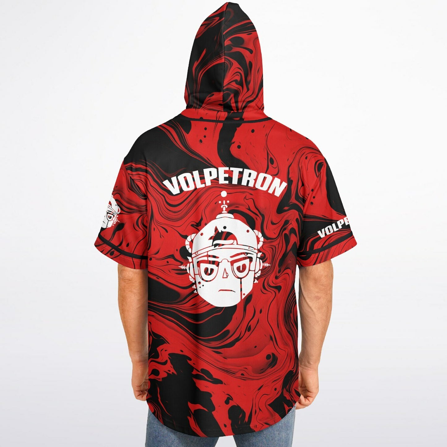 Davis Hooded Baseball Jersey