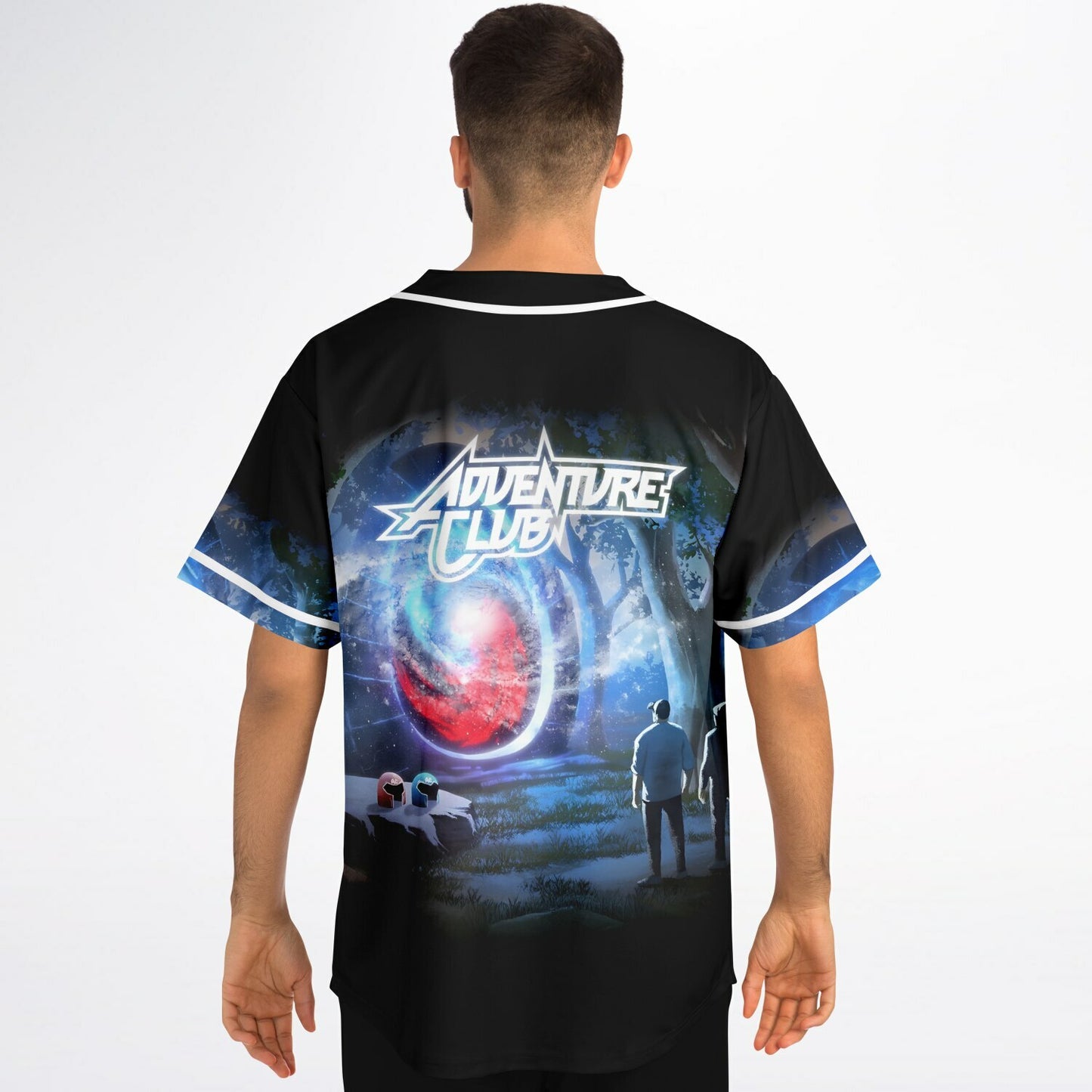 AC Through back custom Baseball Jersey