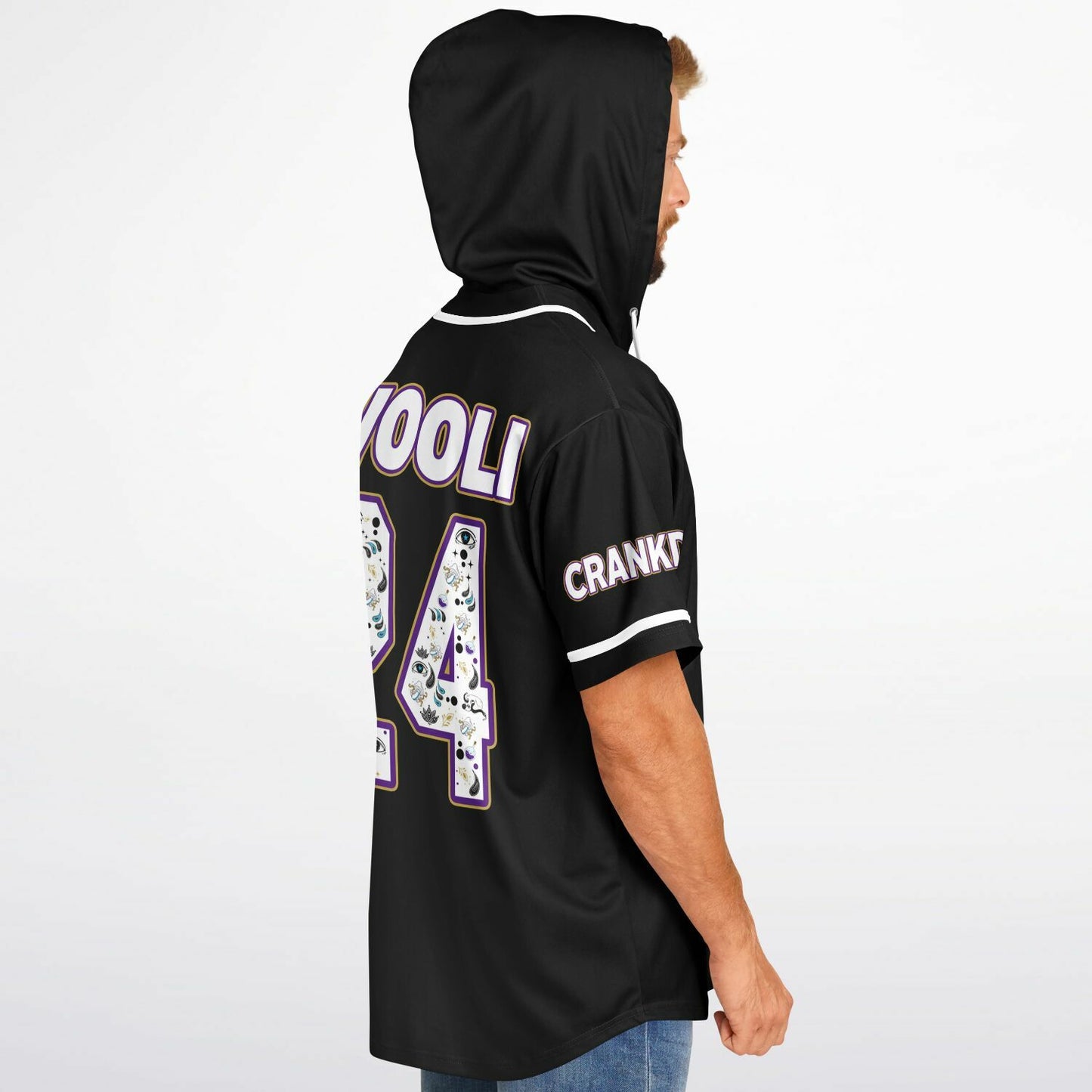 William Hooded Baseball Jersey