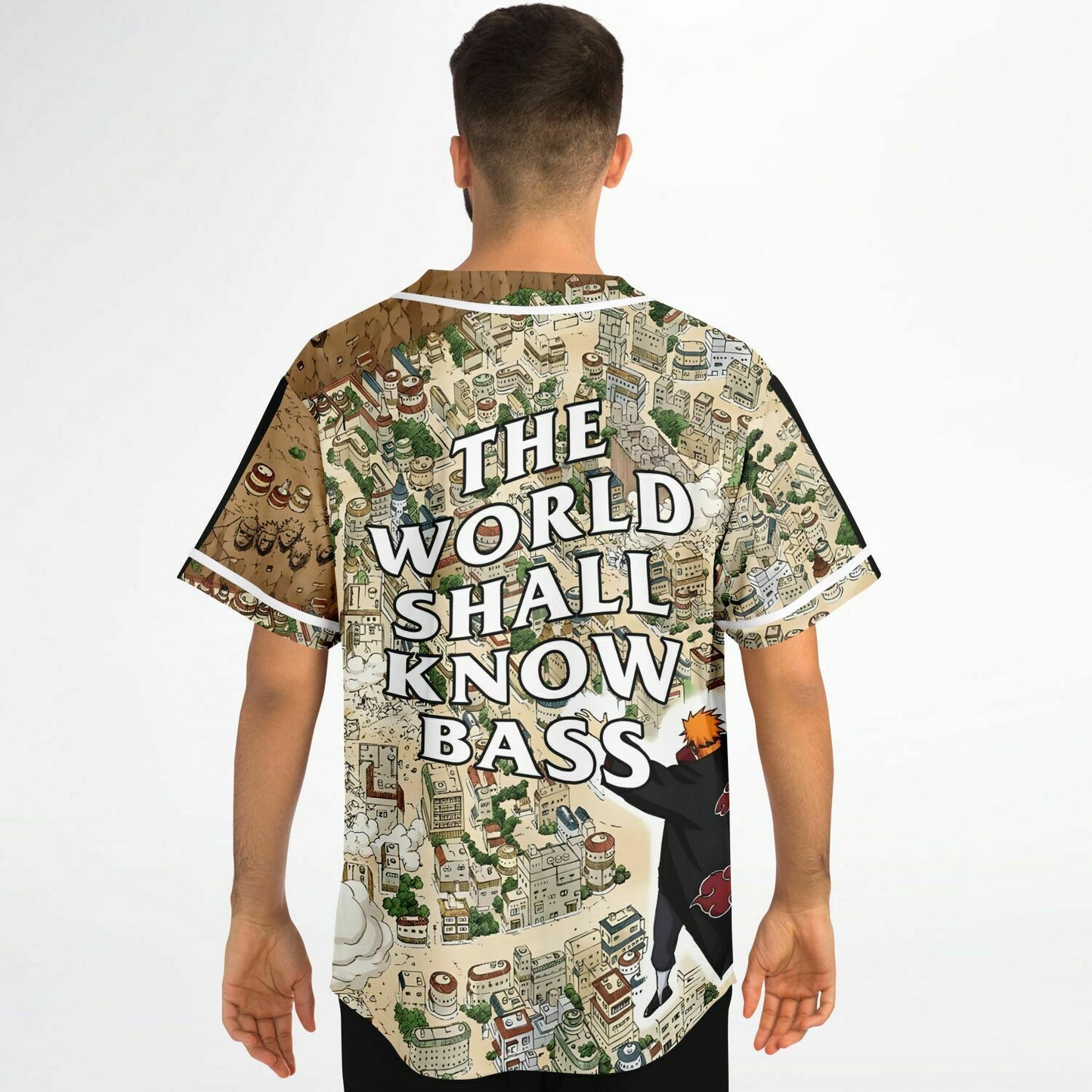 This world shall know bass Baseball Jersey