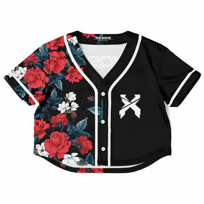Tori Bre custom Cropped Baseball Jersey  V2