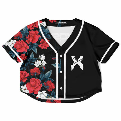 Tori Bre custom Cropped Baseball Jersey  V2