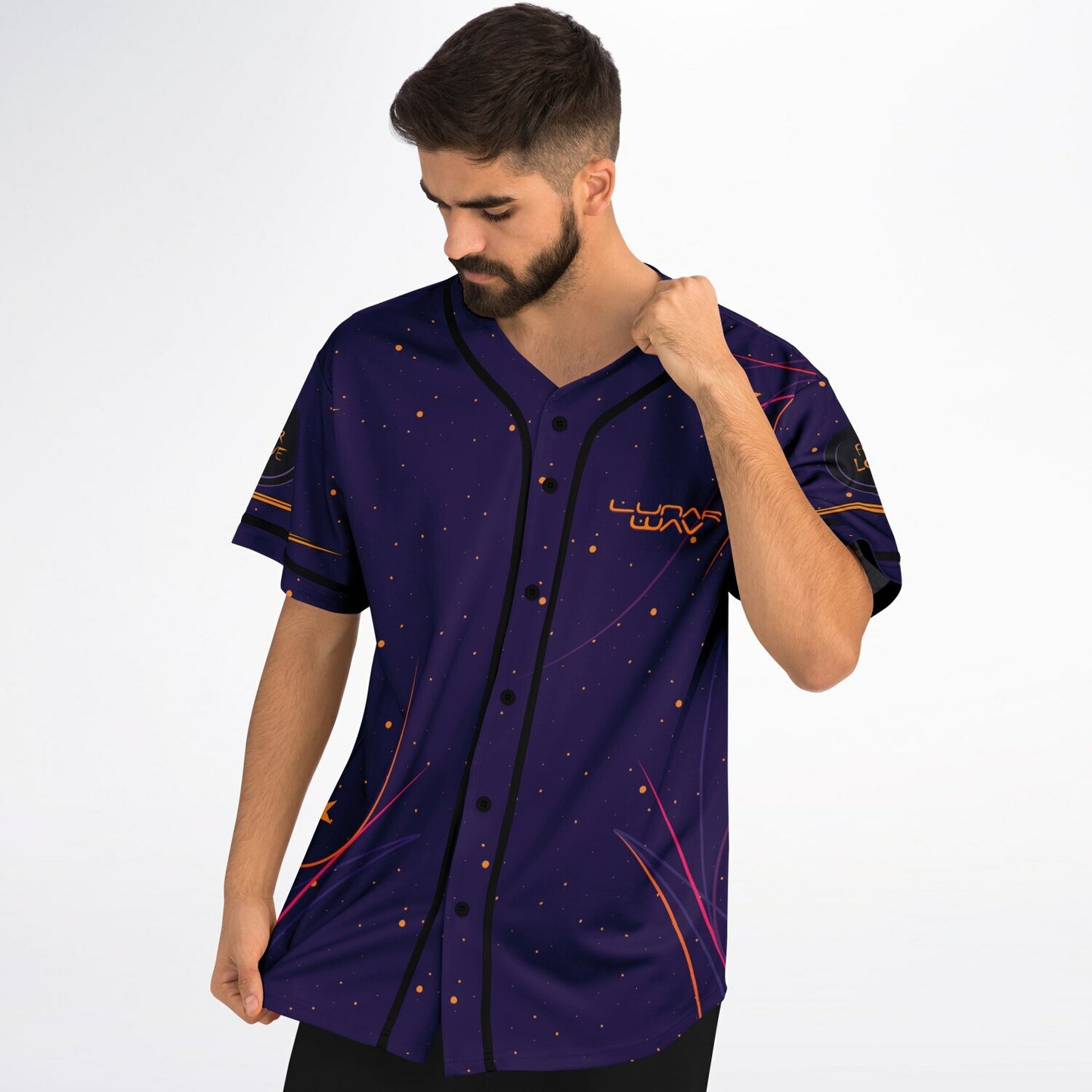 Astro ave custom Baseball Jersey  V2