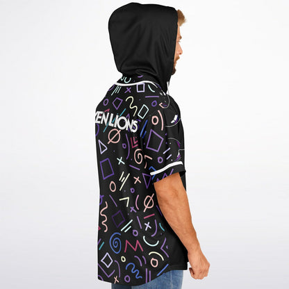 Nicole E Hooded Baseball Jersey V5