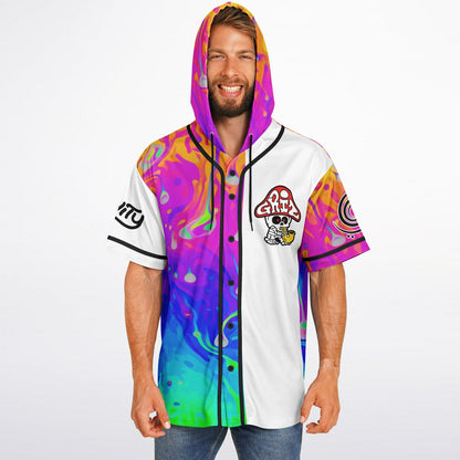 All in one Hooded Baseball Jersey
