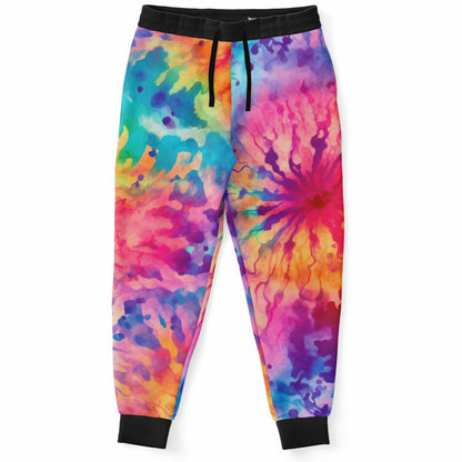Colorful Tie Dye splatter Jogger