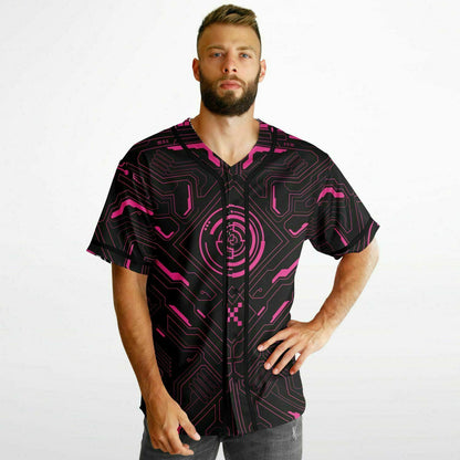 Cyberpunk Hud Reversible Baseball Jersey