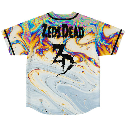 Zeds dead oil silk Baseball Jersey (New)