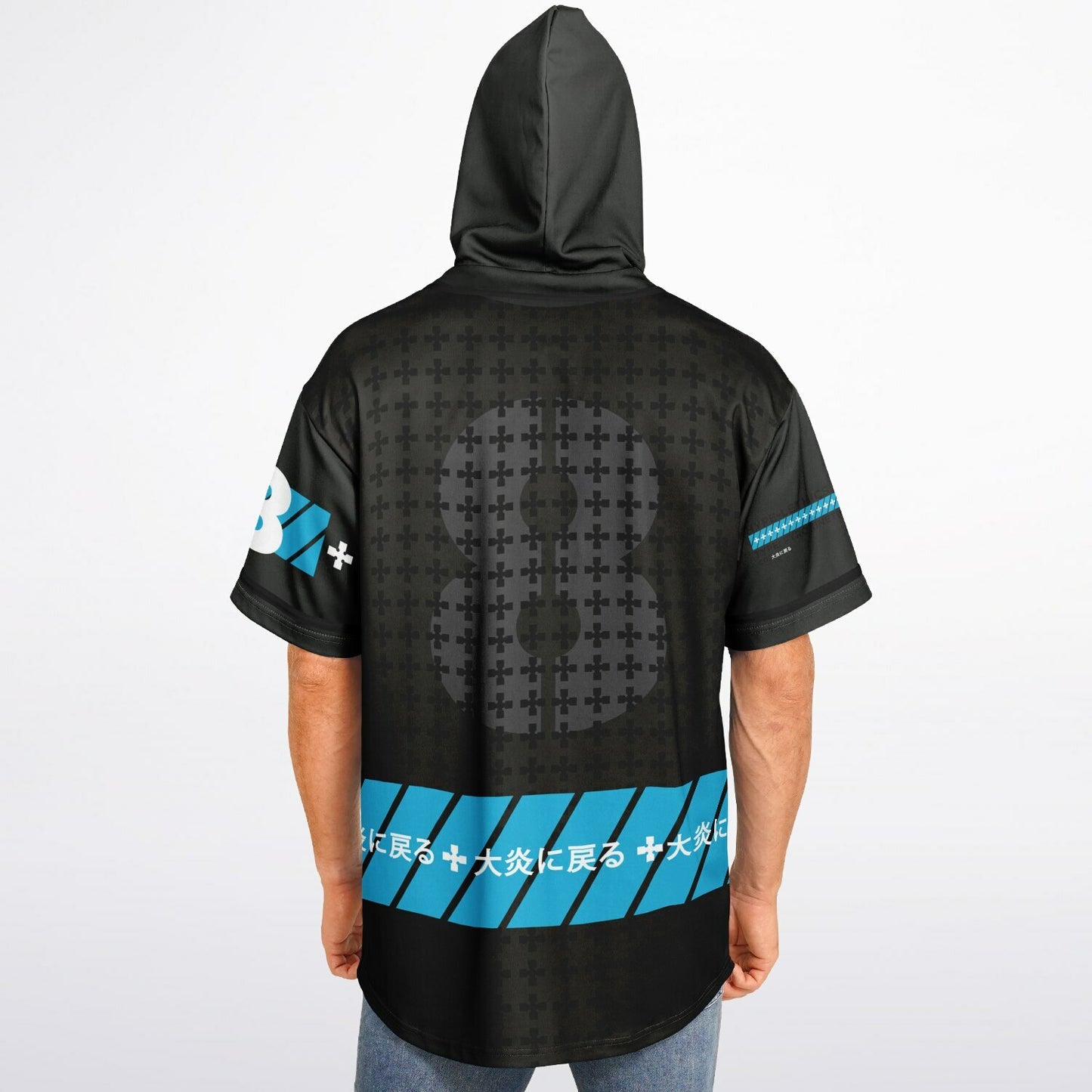 Zennon custom Hooded Baseball Jersey