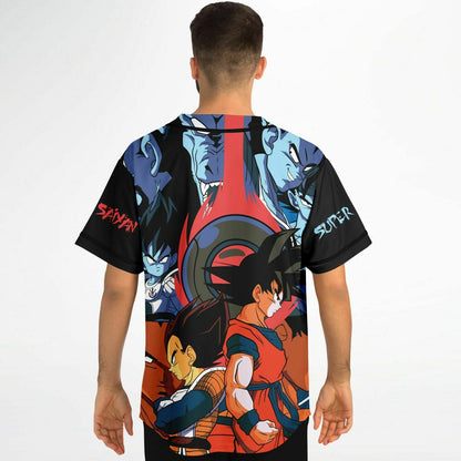 Super saiyans Baseball Jersey