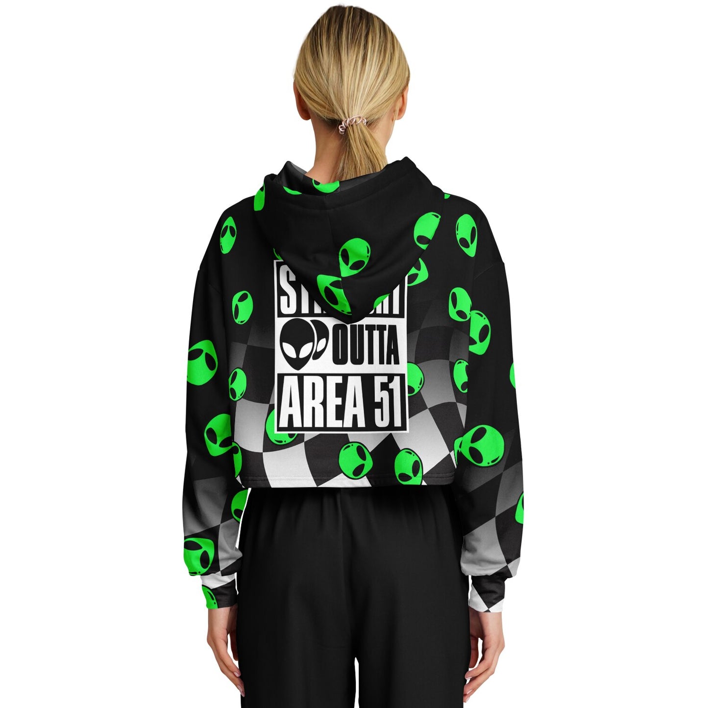 Alienator Cropped Hoodie