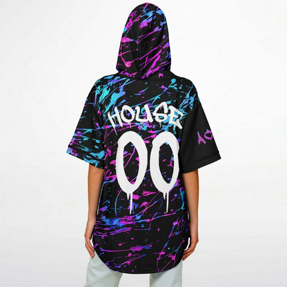 Acid House Hooded Baseball Jersey