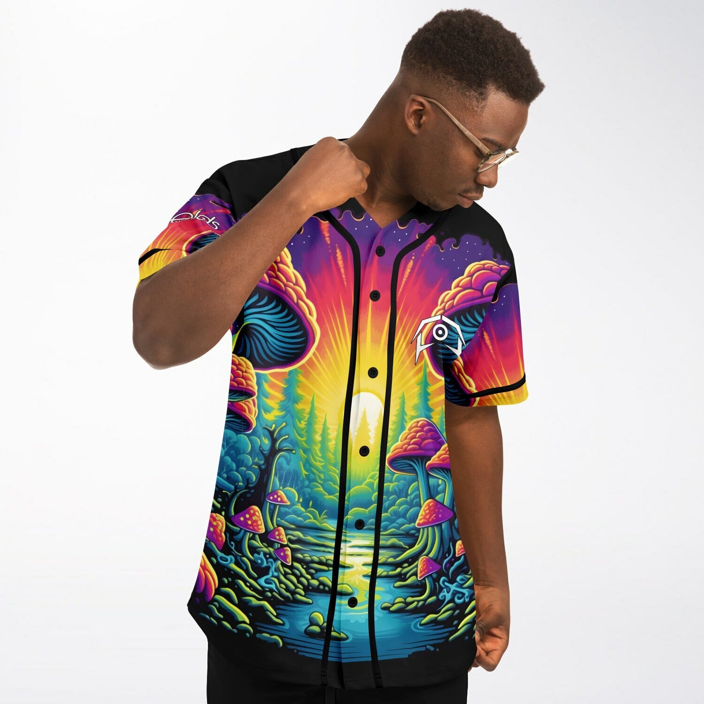 forcefield festival custom Baseball Jersey V1