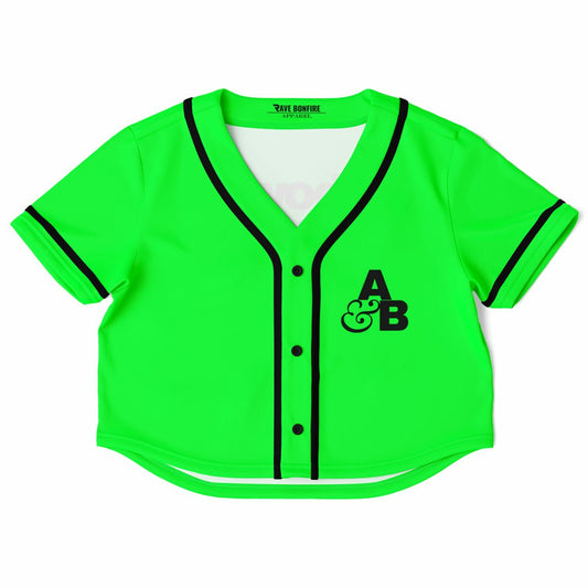 Madelyn custom Cropped Baseball Jersey