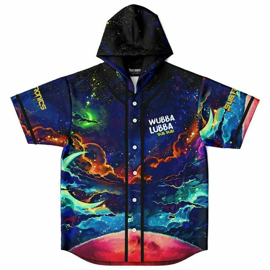 Rick x subtronics Hooded Baseball Jersey