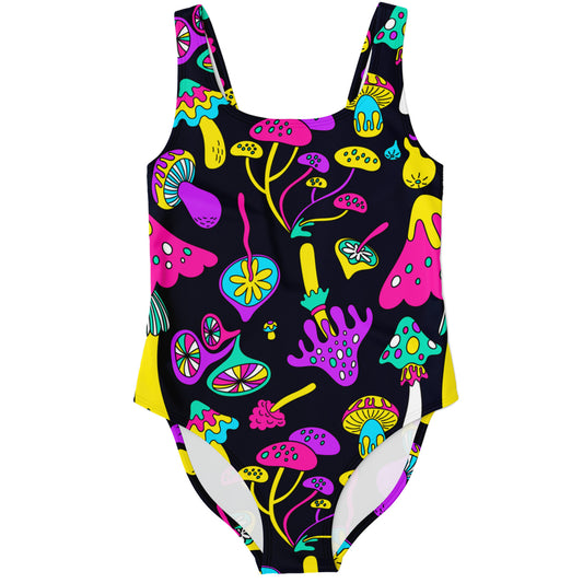 Acid Mushrooms Rave Swimsuit