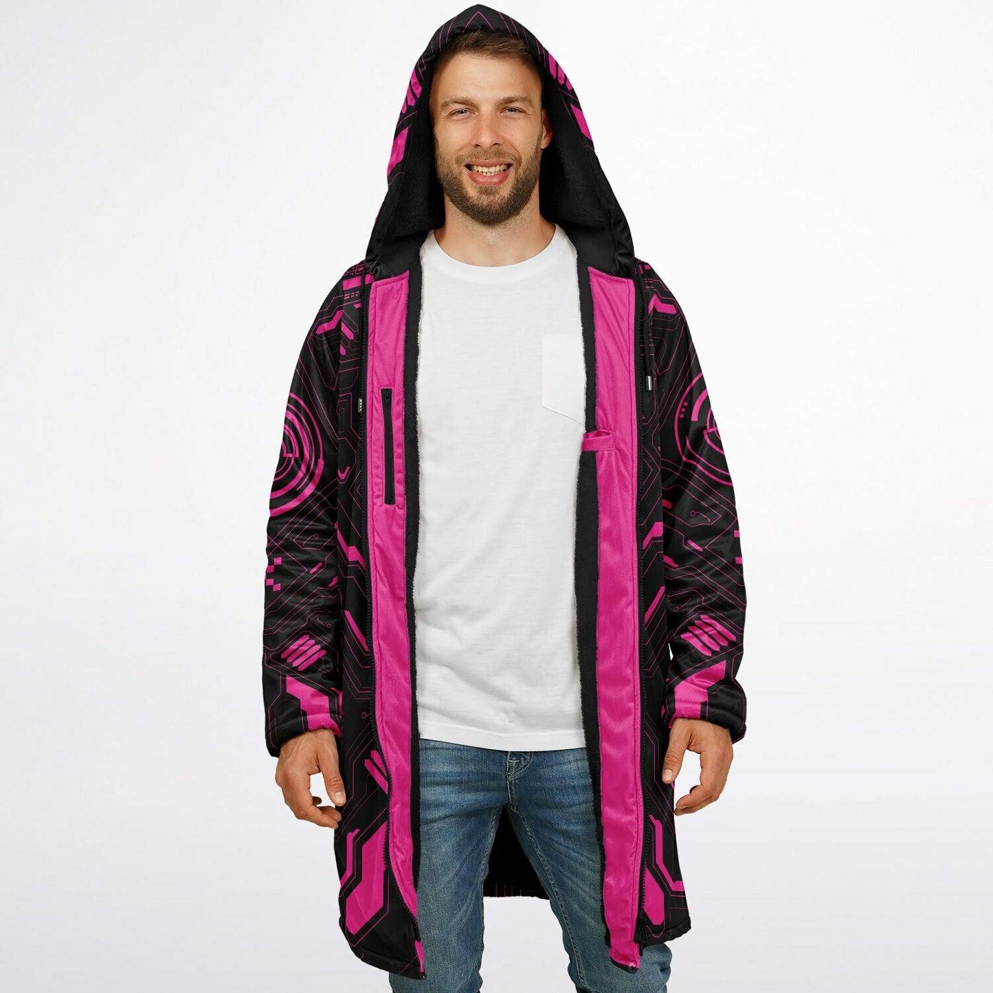 Cyber Zipper Cloak
