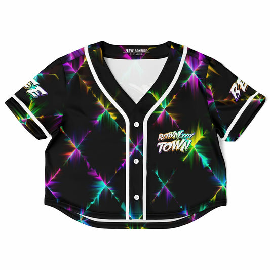 Rowdy Town Cropped Baseball Jersey