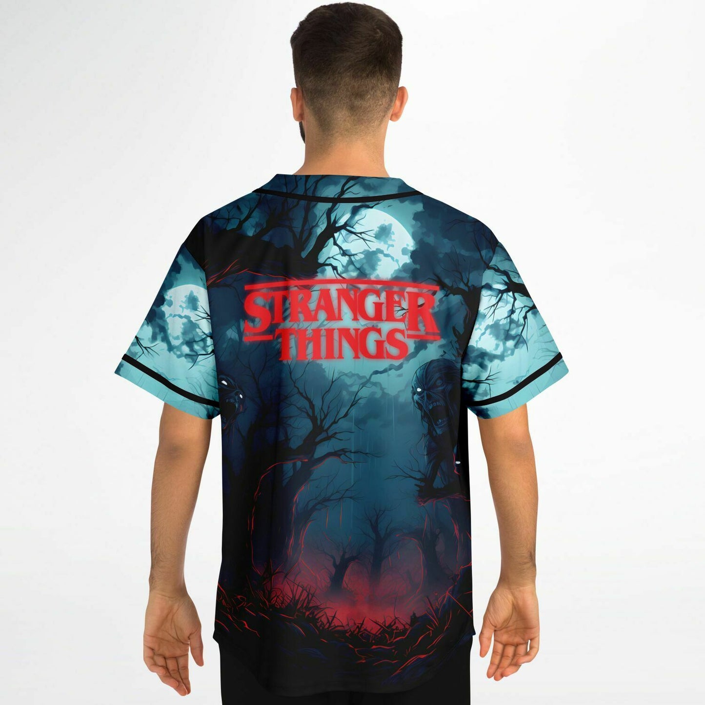 Stranger things Halloween Baseball Jersey