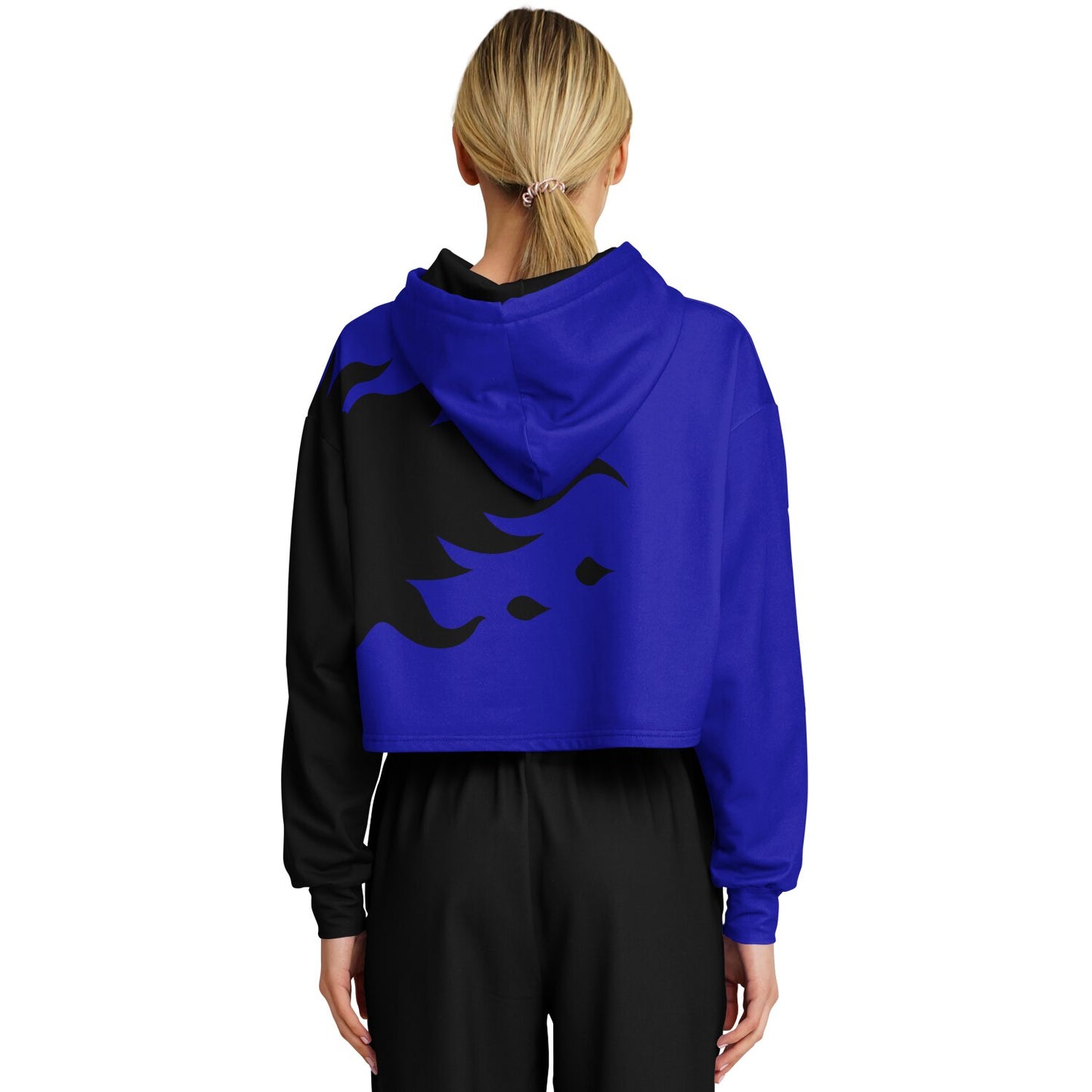 Bassbae cropped hoodie